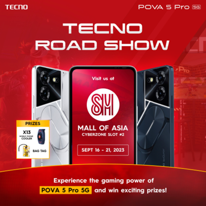 Tecno Pova 5 Series Road Show