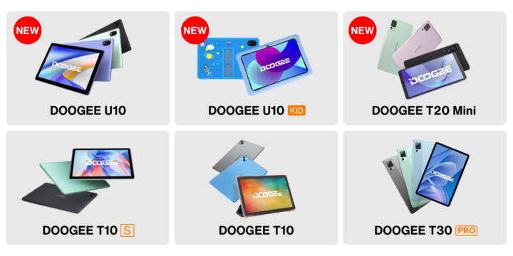 Doogee Ph U And T Series Tablets