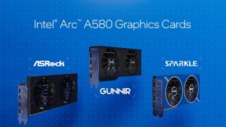 Intel announces Arc A580 graphics card