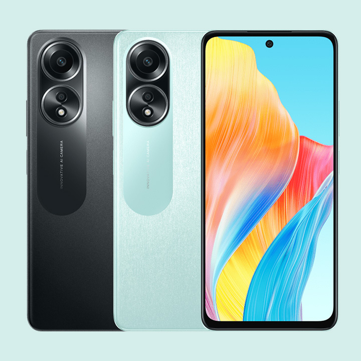 Oppo A58 Black And Green