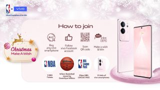 Join vivo’s ‘Christmas Make A Wish’ raffle promo, win NBA tickets!