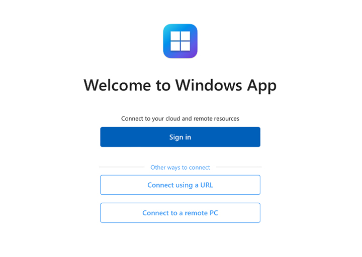 Windows App Login