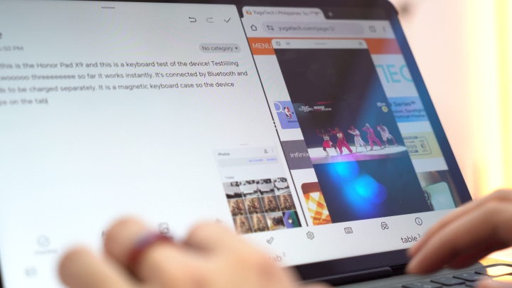 Honor Pad X9 Multiple Screens 2