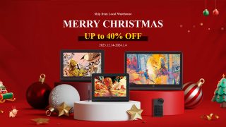 XPPen Christmas sale: Up to 40% OFF on drawing displays, tablets