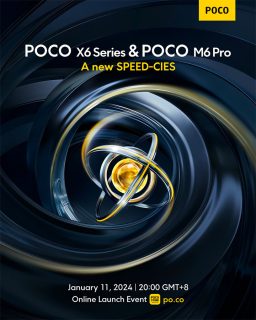 POCO X6, X6 Pro and M6 Pro 4G to launch on January 11