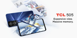 TCL lists the 505 smartphone in its website