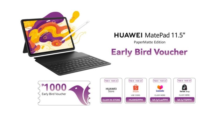 Huawei Matepad 11.5 Inch Papermatte Edition Early Bird Offer