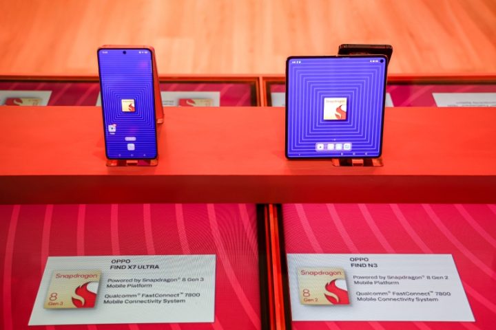 Oppo Find X7 Ultra And Oppo Find N3 At Qualcomm Booth