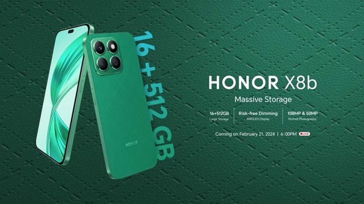 Honor X8b Ph Launch Poster