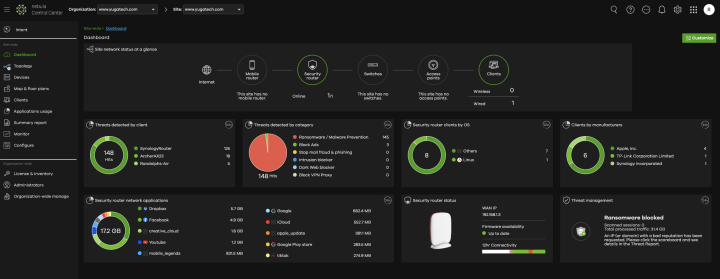 zyxel-axe5400-dashboard-web-portal