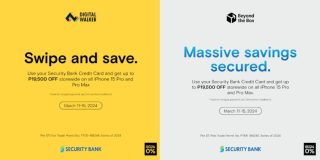 iPhone 15 Pro Max discounts with Security Bank until March 15