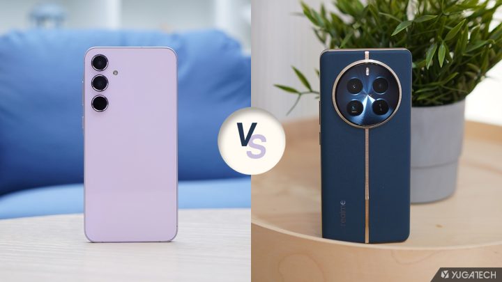 Galaxy A55 Vs Realme 12 Pro+