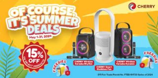 Enjoy discounts and freebies with Summer Deals from CHERRY