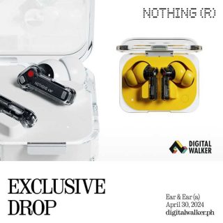 Nothing Ear and Nothing Ear (a) drops at Digital Walker