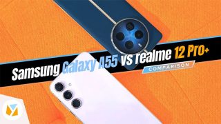 Watch: Samsung Galaxy A55 vs. realme 12 Pro+ Comparison Review