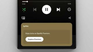 Spotify removes lyrics from free account features