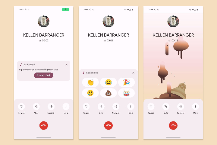 Google Phone Audio Emoji
