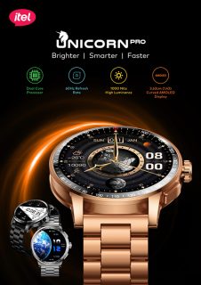 itel Unicorn Pro smartwatch unveiled