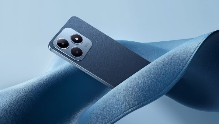Realme C63 Leather Blue Kv
