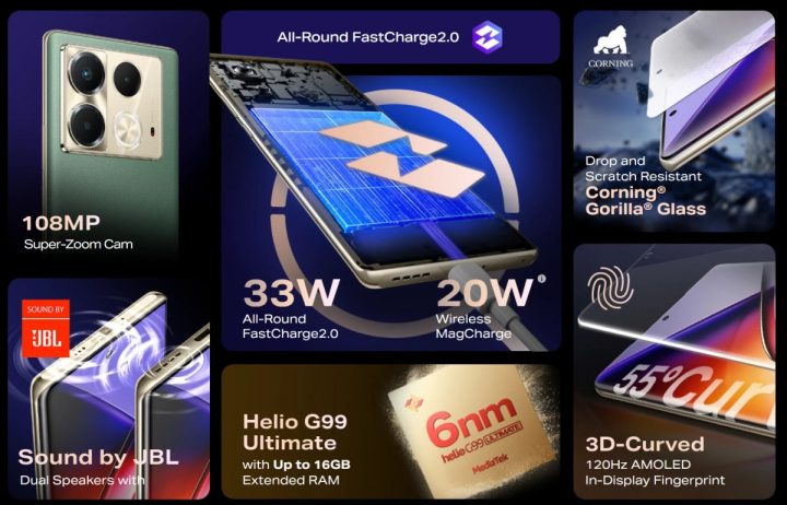 Infinix Note 40s Features
