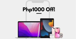Enjoy an extra Php1,000 Off on all things Apple