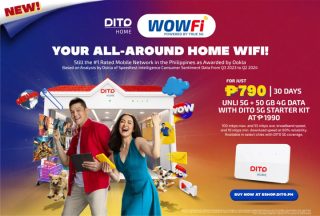 DITO Home WOWFi Prepaid 5G modem now available