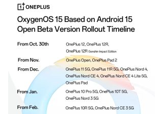 OnePlus Rolls Out OxygenOS 15 Timeline: Here’s When Your Device Gets the Update