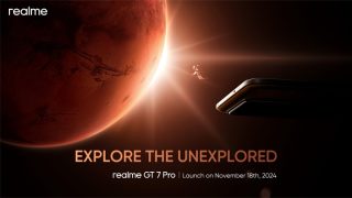 realme GT 7 Pro global launch on November 18