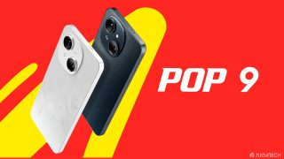 TECNO Pop 9 (4G) now official: MTK Helio G50, 90Hz display, IP54
