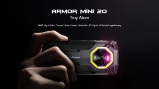 Ulefone Launches Armor Mini 20: Rugged 4G Smartphone with Night Vision Camera