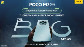 POCO M7 5G to launch in India on March