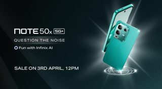 Infinix NOTE 50x 5G+ now official in India