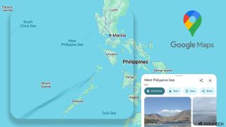 West Philippine Sea now seen more evidently on Google Maps