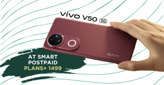 vivo V50 5G Now Available with Smart Postpaid Plans+ 1499