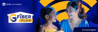 Globe At Home GFiber plans goes up to 1.5Gbps and Php1 initial payment