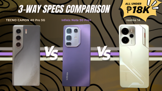 TECNO CAMON 40 Pro 5G vs Infinix Note 50 Pro+ 5G vs realme 14 5G