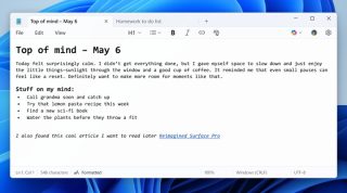 Windows 11 Notepad update showcases text formatting features