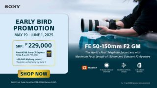 Sony launches world’s first 50-150mm F2 telephoto zoom lens for full-frame cameras