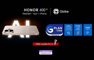 Score the HONOR 400 5G on Globe Postpaid, Big Data, Free Perks, and AI Power