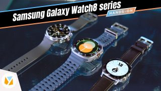 Watch: Samsung Galaxy Watch 8 series and Ultra (in Navy) Hands-On