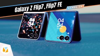 Watch: Samsung Galaxy Z Flip7, Flip7 FE Hands-On | The biggest cover screen on a Z Flip yet!