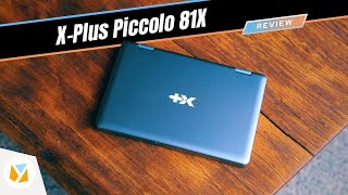 Large X Plus Piccolo 81X smartphone held in a hand for review.