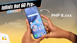 Infinix Hot 60 Pro+ smartphone on display for review