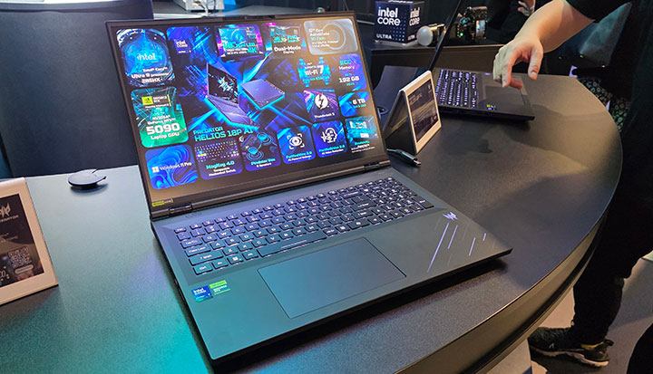 [ACER IFA Berlin 2025] Acer Predator Helio 18P AI announced