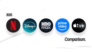 Netflix vs. HBO Max vs. Amazon Prime Video vs. Disney+ vs. Apple TV+ 2025 Comparison