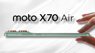 Motorola teases ultra-thin Moto X70 Air