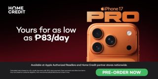 Home Credit offers iPhone 17 Series for as low as ₱61 per day with 0% interest