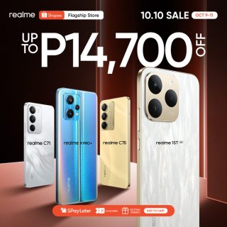 realme offers discounts on select smartphones this 10.10 Sale