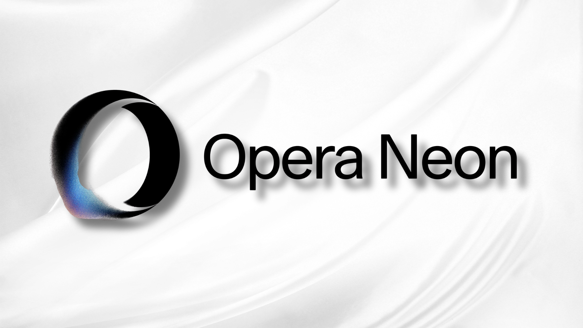 Opera Neon browser interface with AI features and sidebar tools