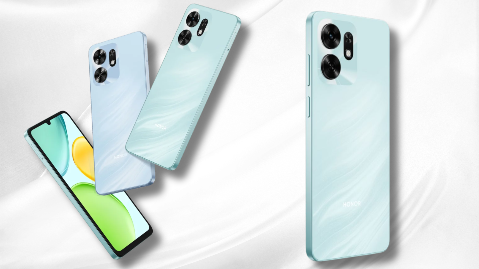 HONOR Play 60A smartphone with a large 6.75-inch HD+ display.